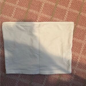 Edikted White Crop Top